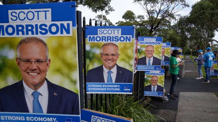 Australias PM Scott Morrison concedes election defeat Anthony Albanese to