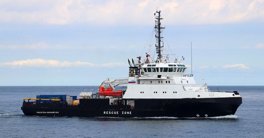 Russian Black Sea Fleet Rescue Tug "Vasily Bekh"