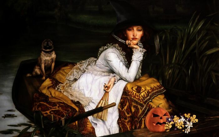 In honor of Halloween Digital artists terrorize their skills in classic paintings 61712b3dea785 700