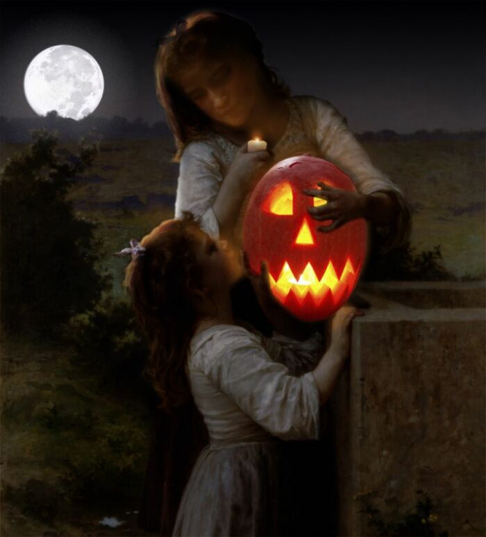 In honor of Halloween Digital artists terrorize their skills in classic paintings 61712b4ced58e 700