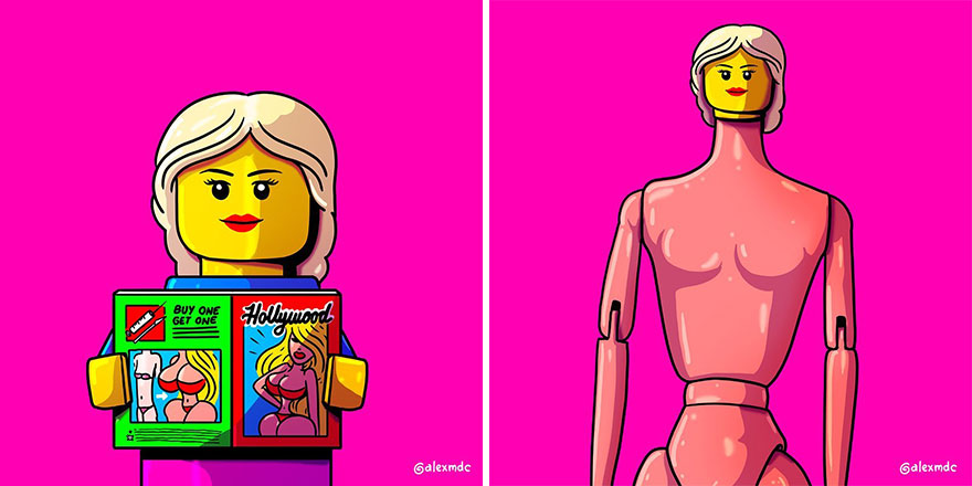 This artist explores an alternate reality of iconic pop culture characters New Pics 6093a2a45541a 880