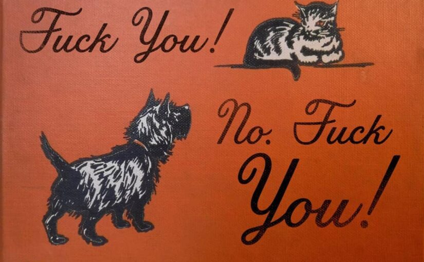 My cat says fuck you