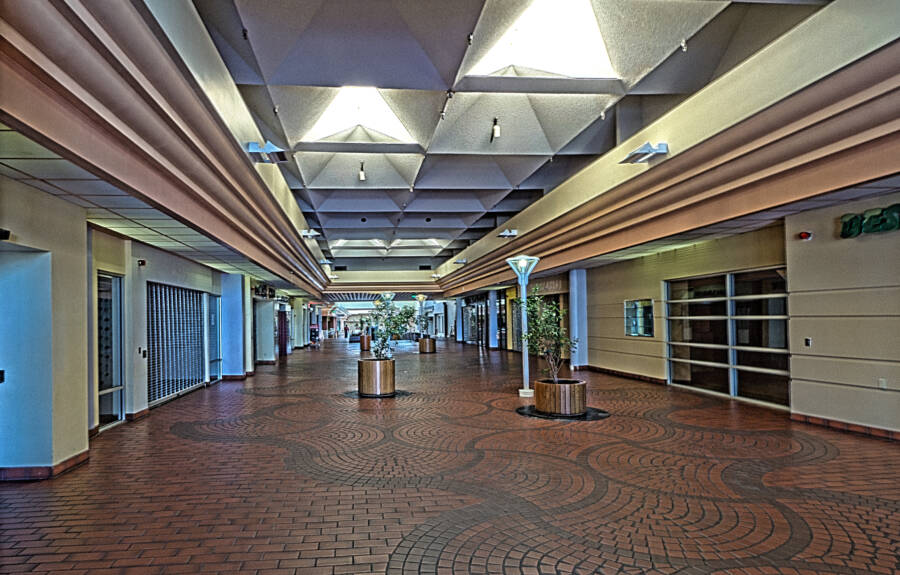 brick floor mall