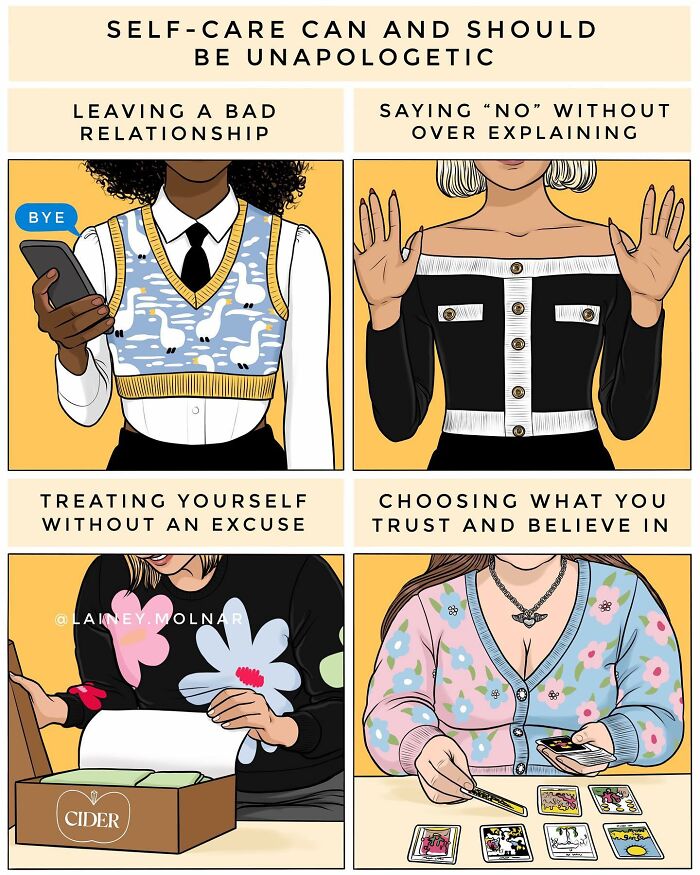 28 New Honestly Relatable Comics Revealing Societal Standards By Lainey Molnar 63fe1ce2a9c5b 700