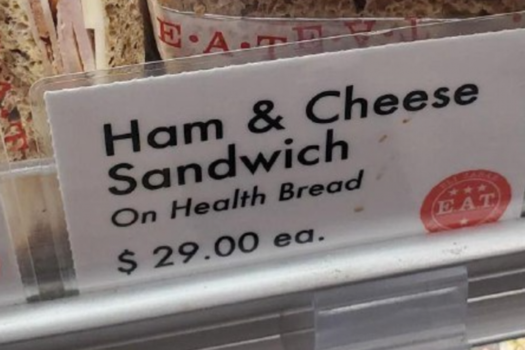 29 dollar ham cheese sandwich Eli Zabars NYC 04 11 2023 large