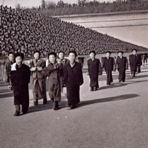 north korea in the 1950s
