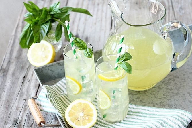 Basil Lemonade 1
