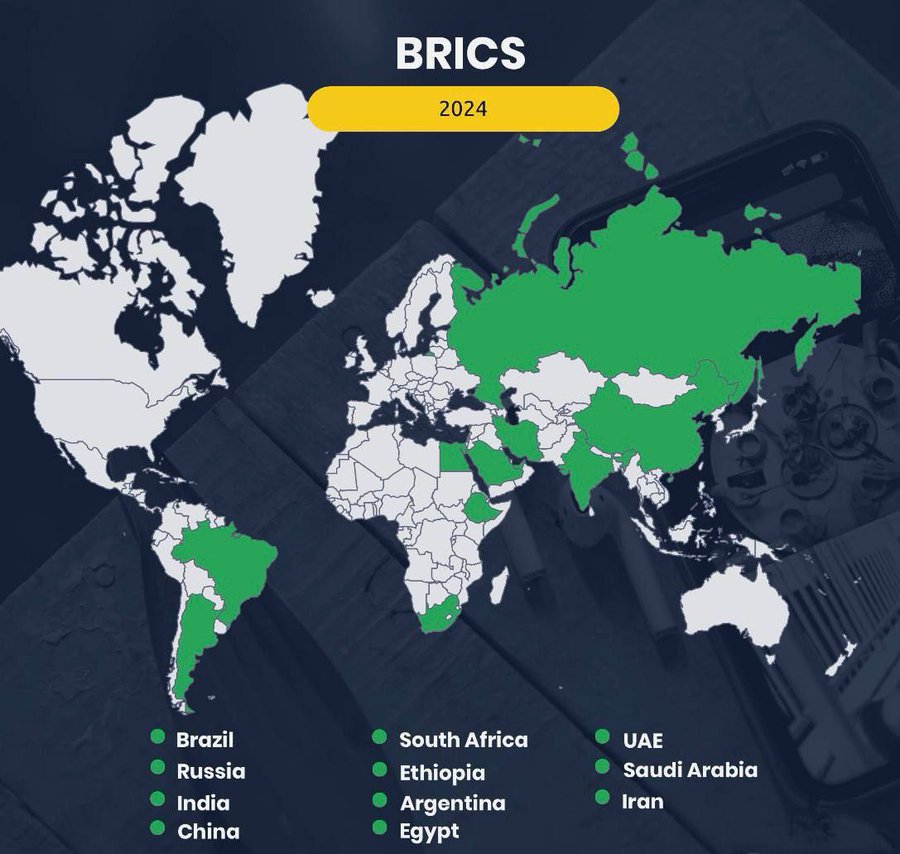 BRICS 2024 Control 80 Percent Worlds Oil