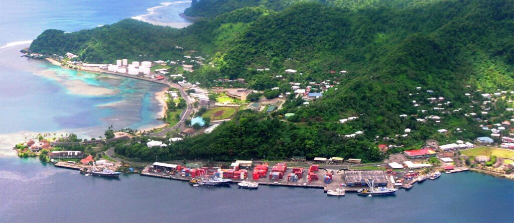 Pago Pago harbour utulei south american samoa 1