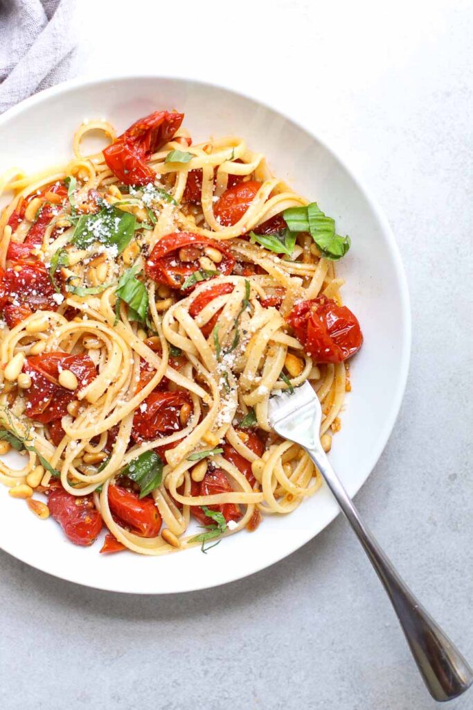 Roasted Tomato Basil pasta