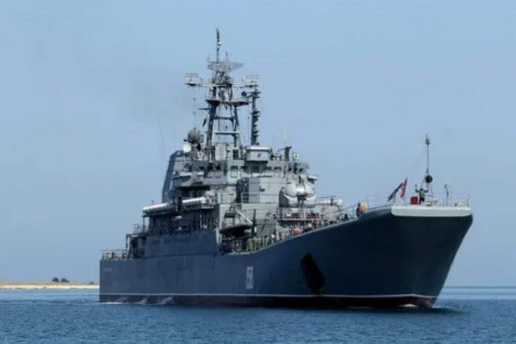 Ukraine sinks another Russian Ship 02 14 2024 large
