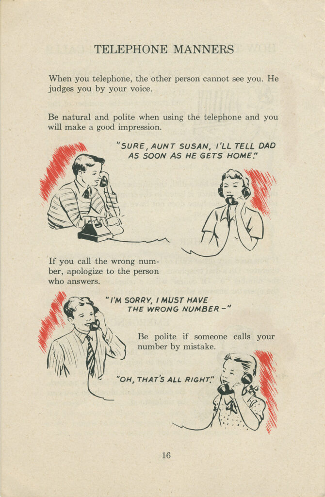 telephone guide 1951 16