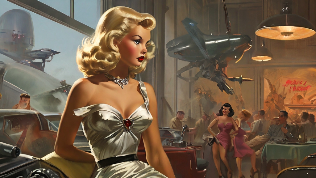 Default A 1950s era pinup In the opulent 1950s golden age of i 1(19)