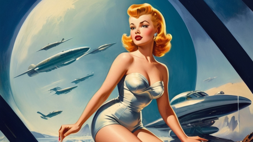 Default A 1950s era pinup In the opulent 1950s golden age of i 3
