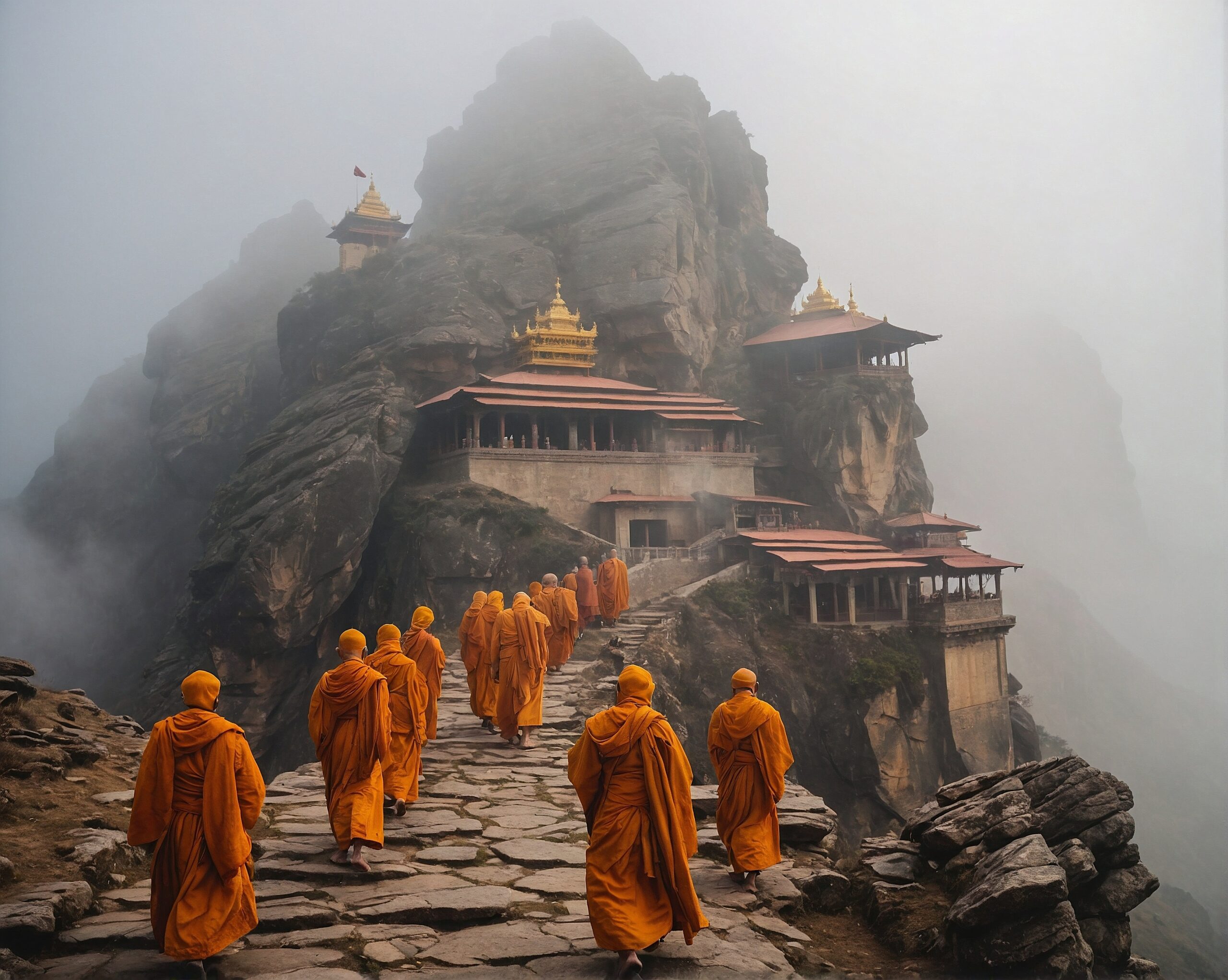 Default A monastery atop a misty mountain where monks in saffr 0 4cb37472 41e2 4a48 a409 bfbbb6ef7db7 0