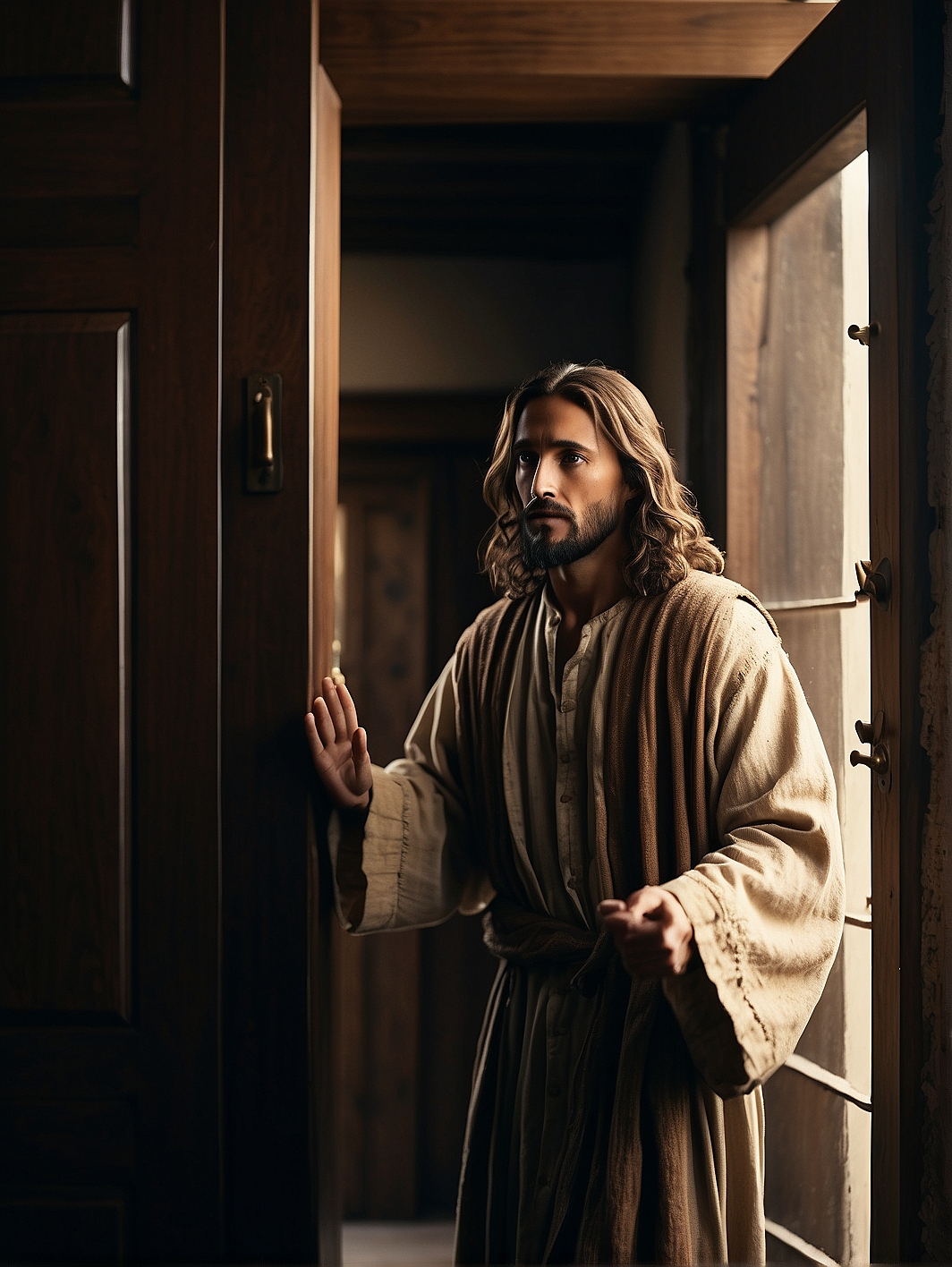 Default Jesus Christ knocking on the door 0