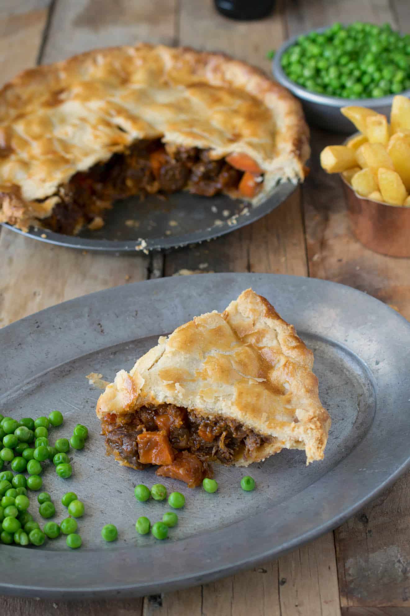 British Steak and Ale Pie 32