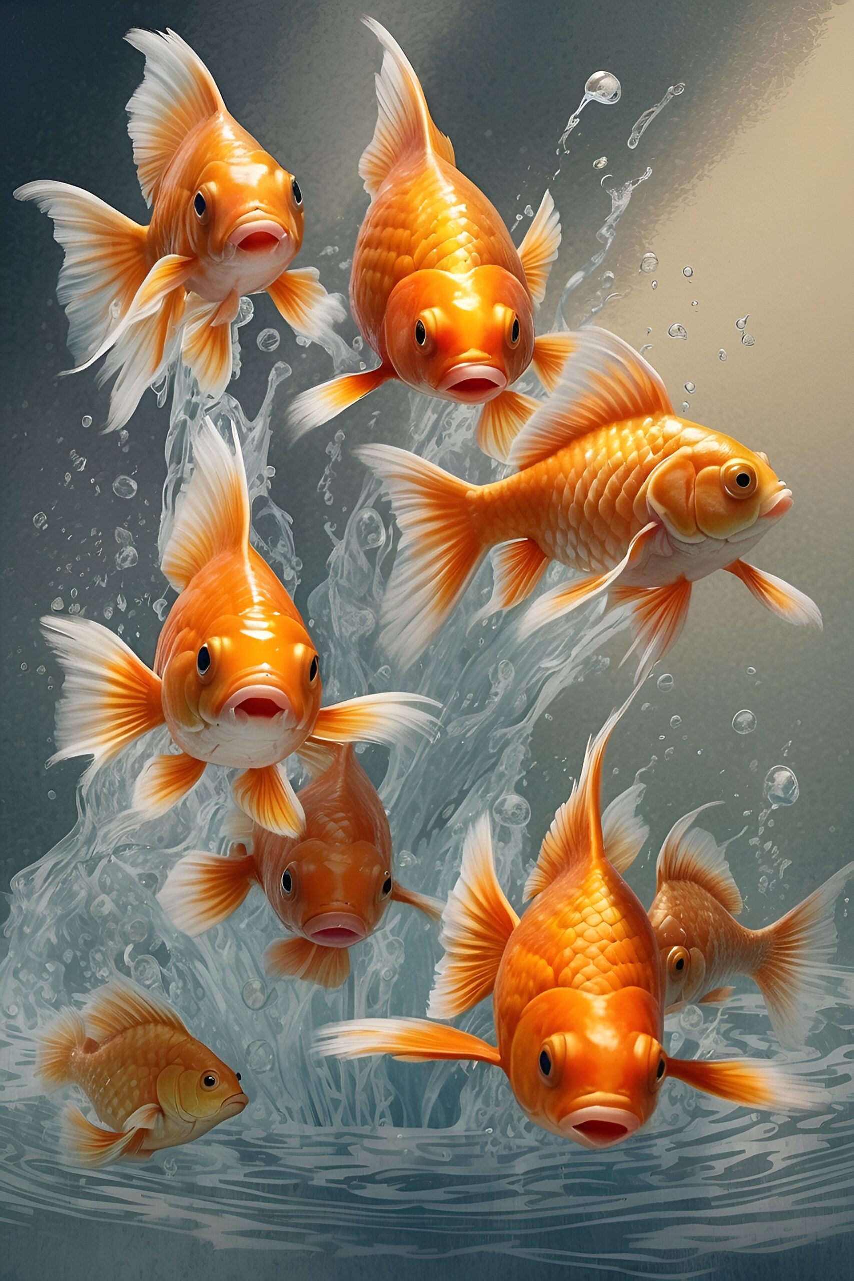 Default A group of goldfish gathered around a bubbling fountai 0 61de9cd3 2787 47a1 ac1b 2dc045937feb 0