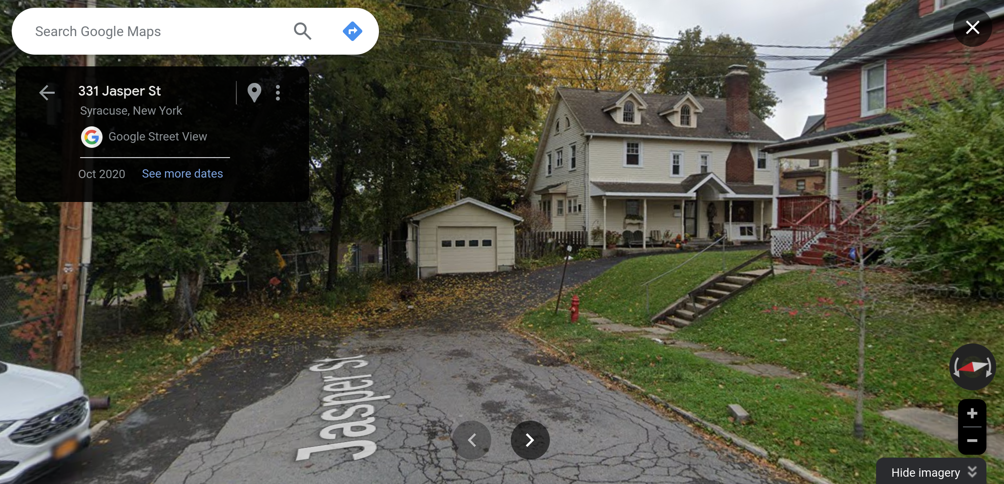 I found their house on Google Maps. Sure has changed in 50 years.