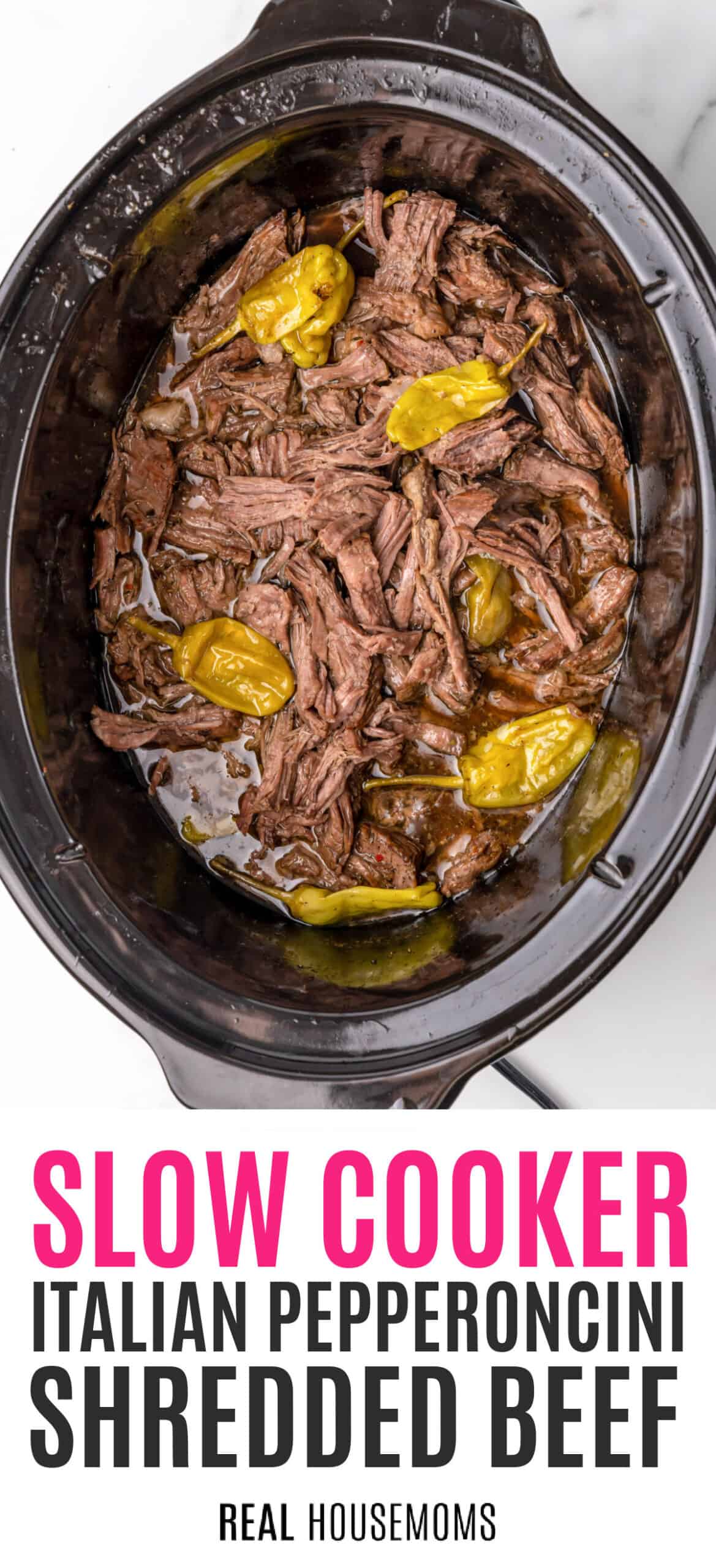 Slow Cooker Italian Pepperoncini Beef HERO scaled