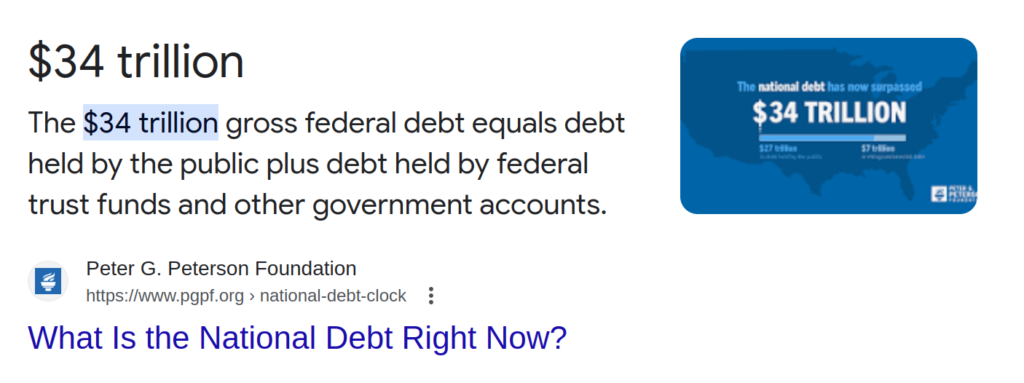 debt