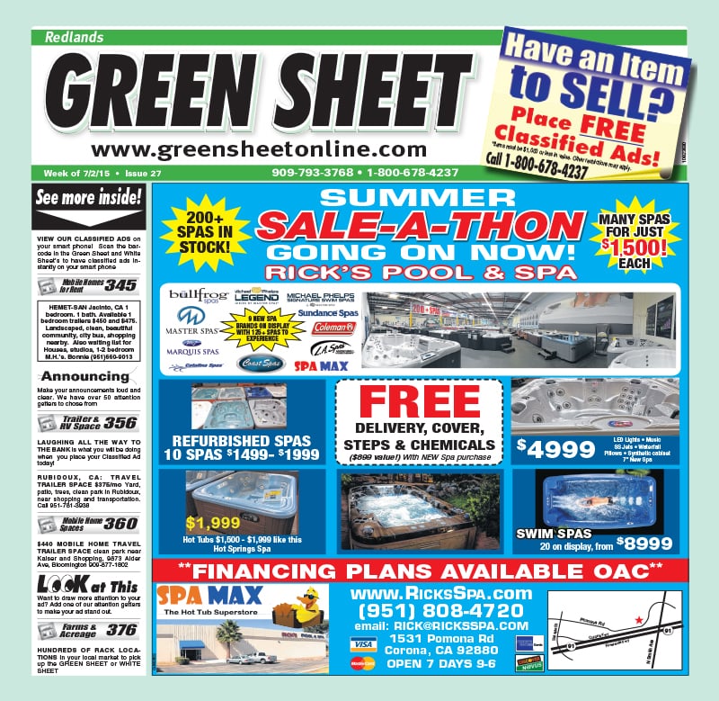 greensheet