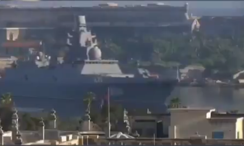 Russian Frigate Havana