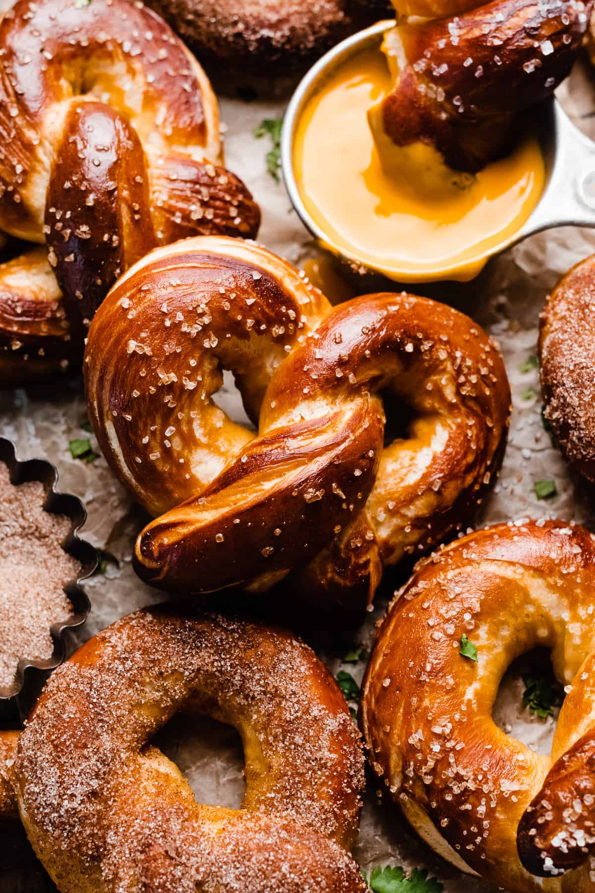 homemade soft pretzels 9534