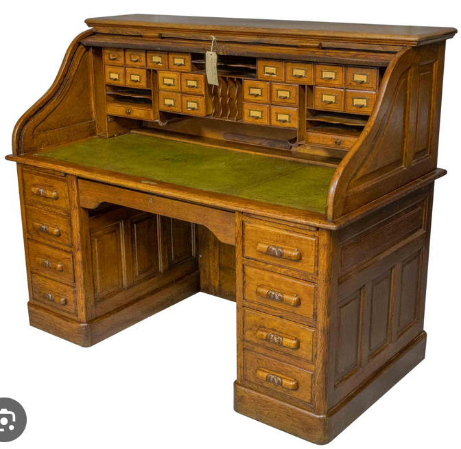 Roll top desks