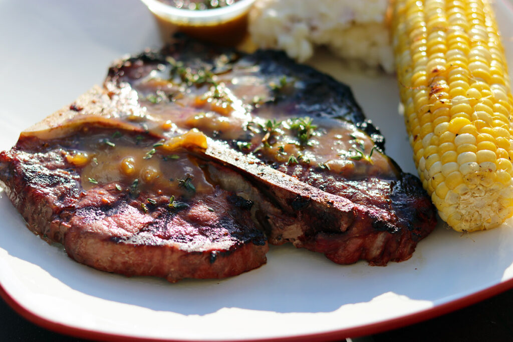 Steak with Beer Mustard Sauce 1 1024x683