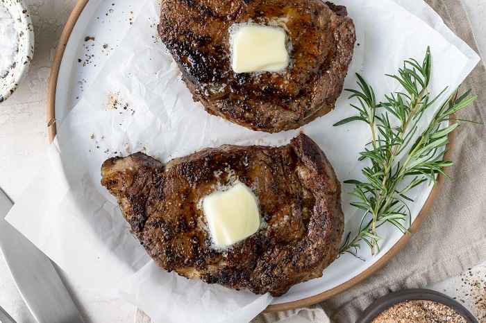 butter basted fork tendered steak