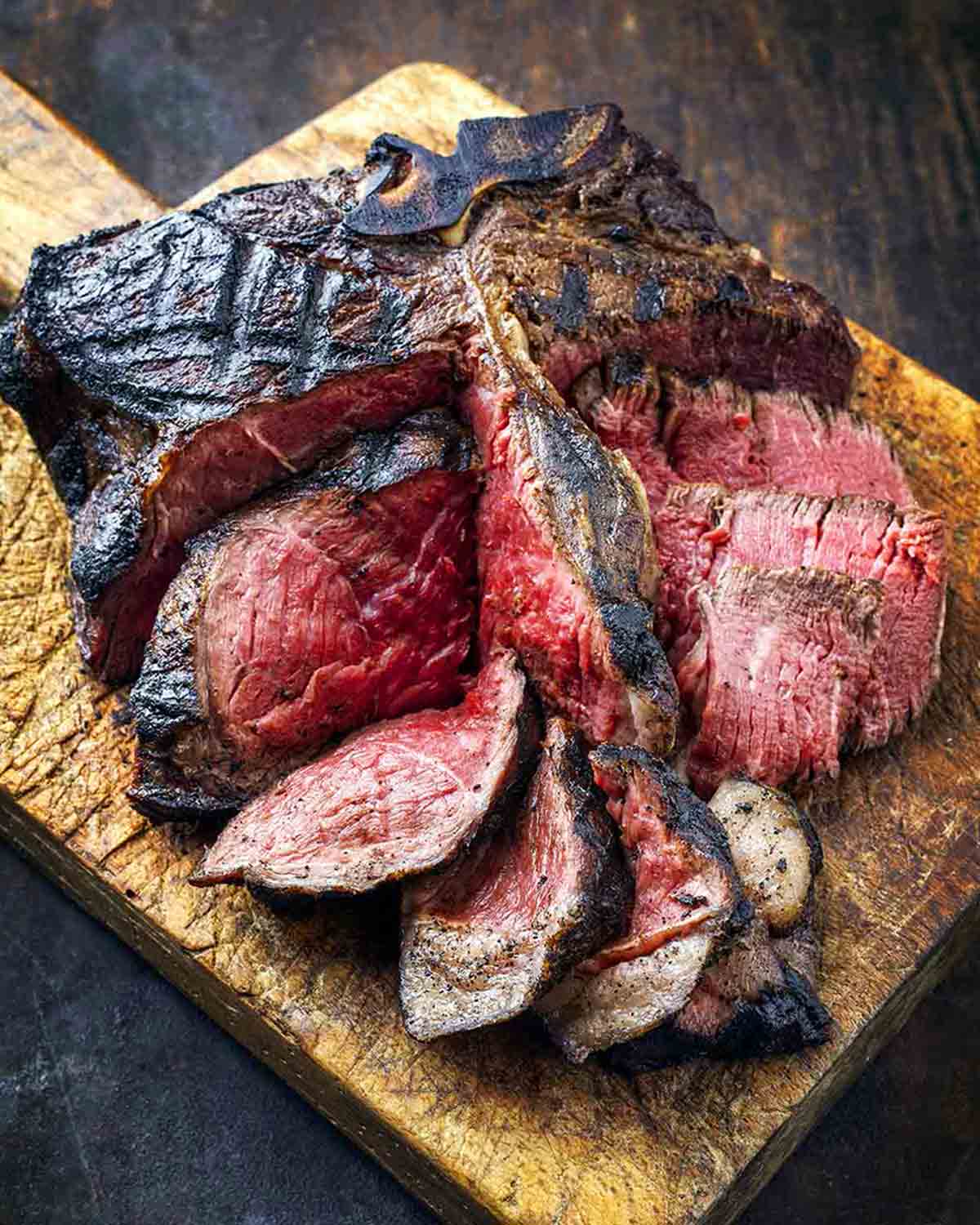 grilled porterhouse steak