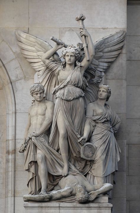 feminist sculpture Palais Garnier Paris Sculpture Pinterest