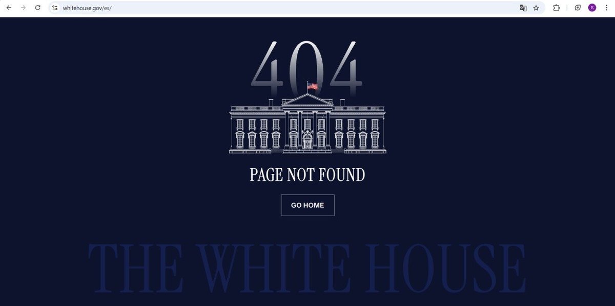 Casa Blanca Website taken down