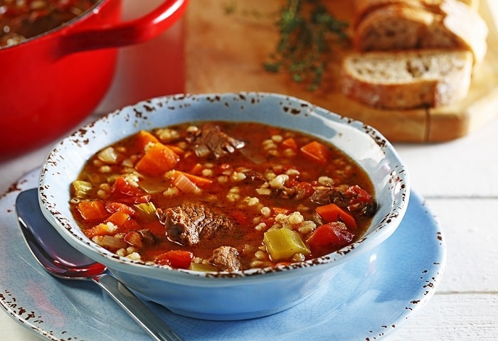 grandmas beef barley soup