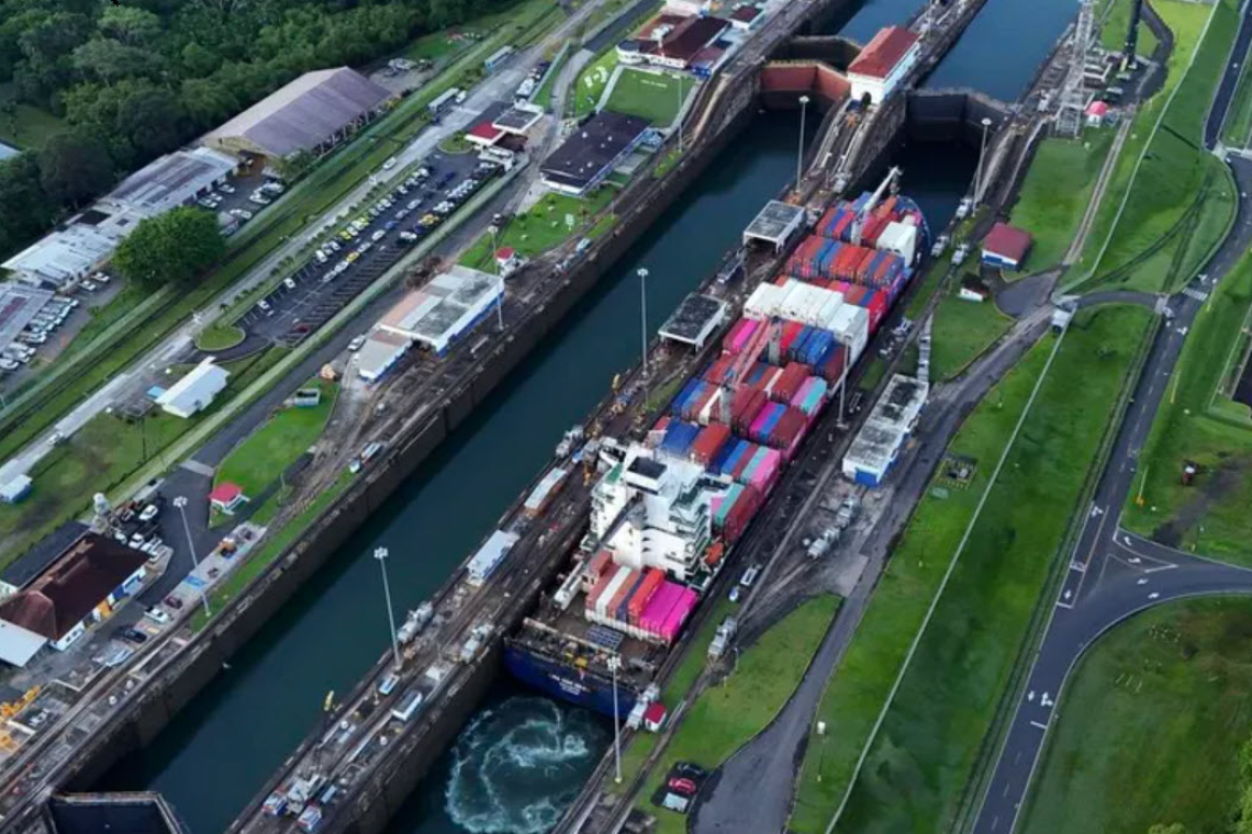 Panama Canal Locks large Panama Canal Locks large