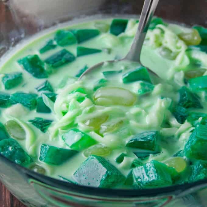 filipino buko pandan salad 6 680x680 filipino buko pandan salad 6 680x680