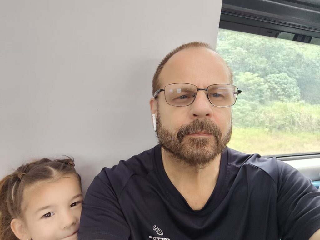 Father and daughter