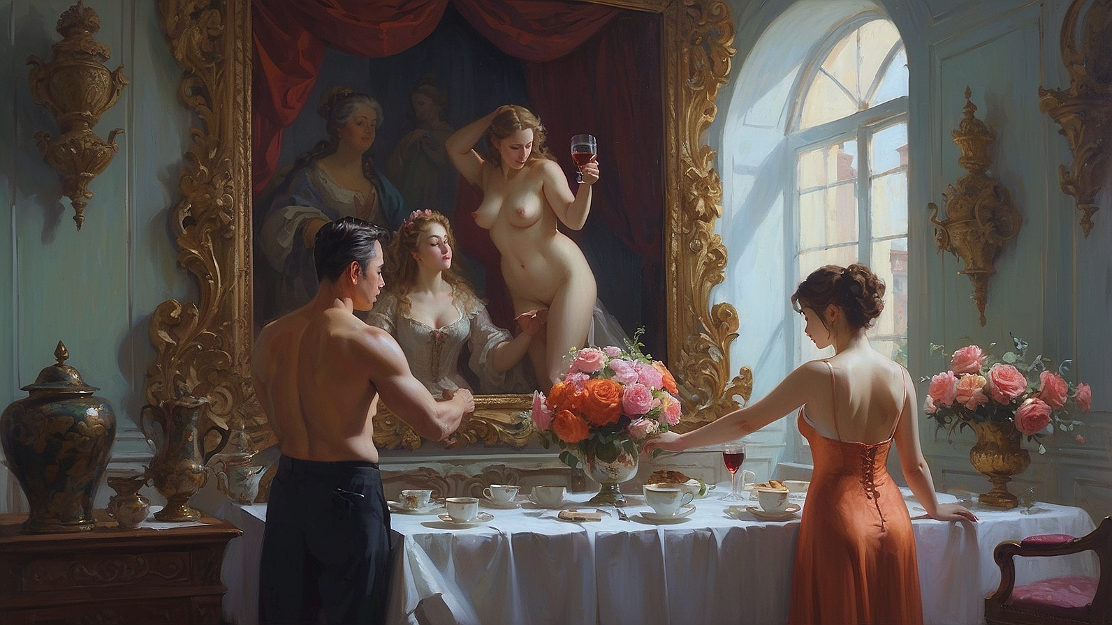 SDXL 10 Create a anatomicallyaccurate photo realistic Baroques 1(3)