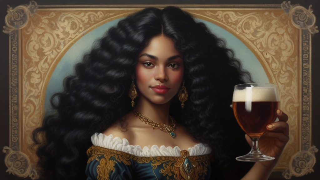 Default a Baroque label showing an attractive 25 year old Loui 2