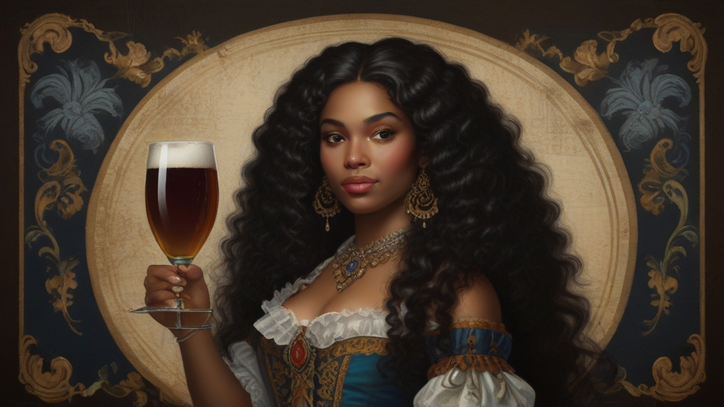 Default a Baroque label showing an attractive 25 year old Loui 3