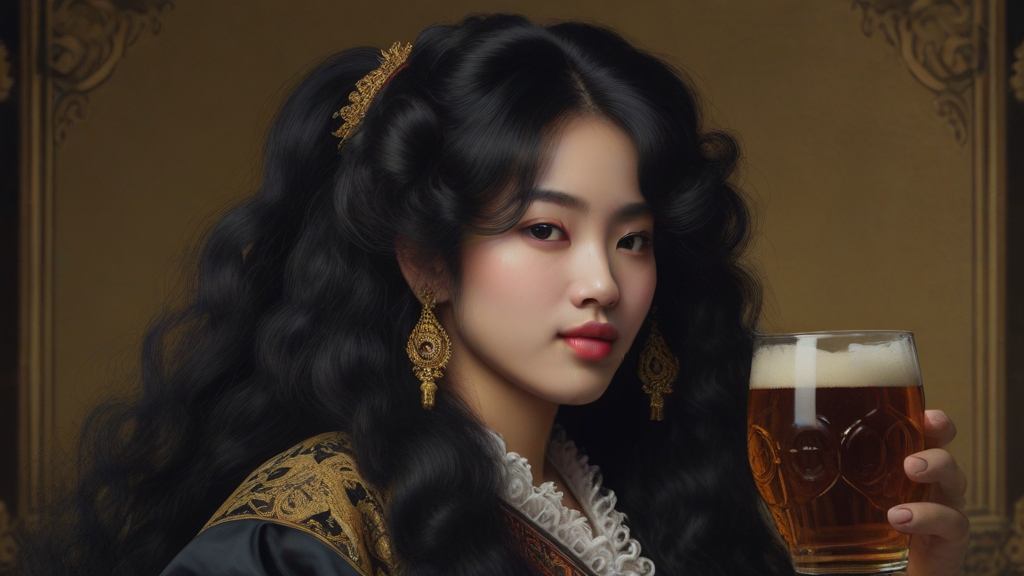 Default a Baroque label showing an attractive 25 year old Shan 1(1)