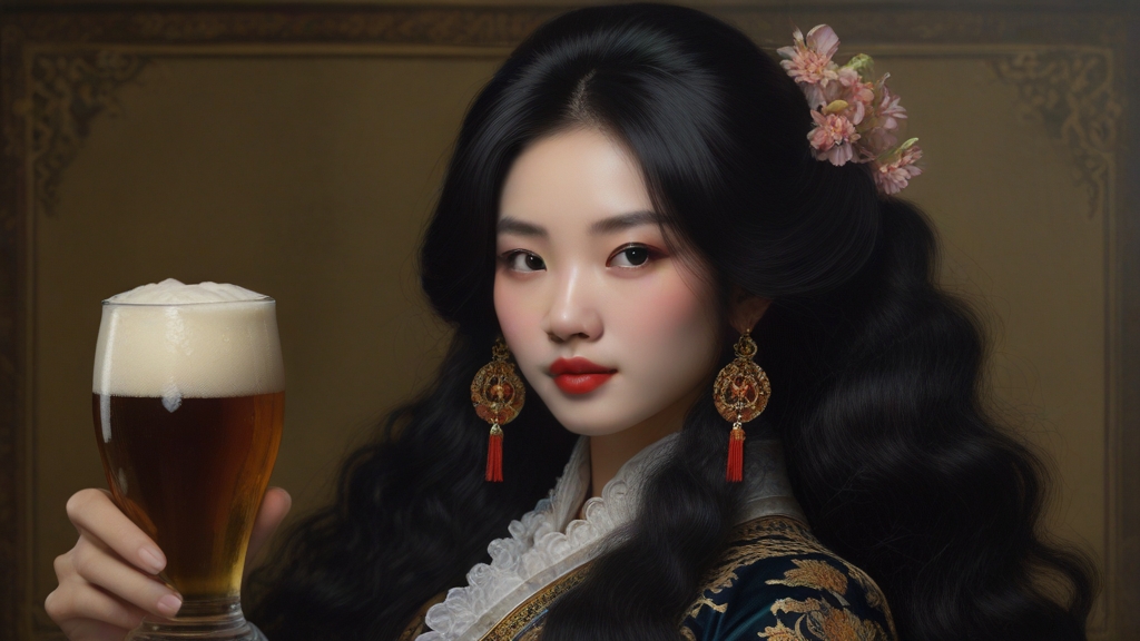 Default a Baroque label showing an attractive 25 year old Shan 2(1)