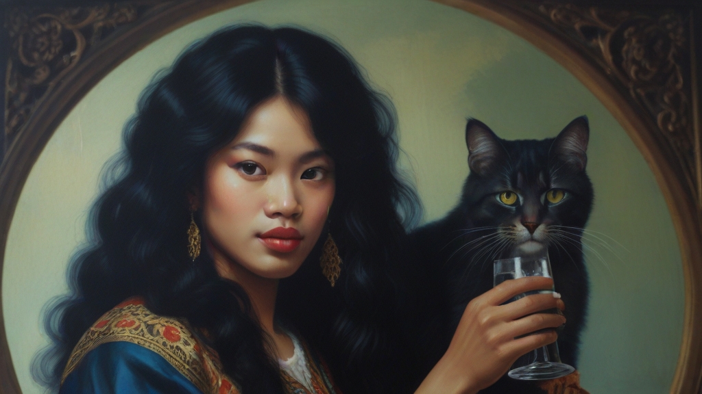 Default a Baroque label showing an attractive 25 year old Viet 2 (another copy)