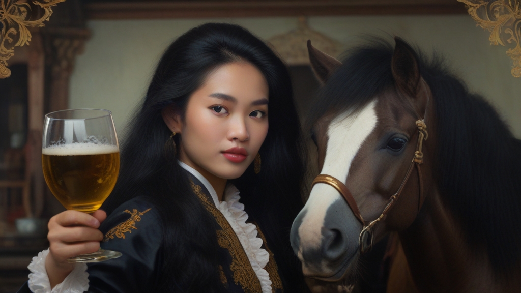 Default a Baroque label showing an attractive 25 year old Viet 3(3)