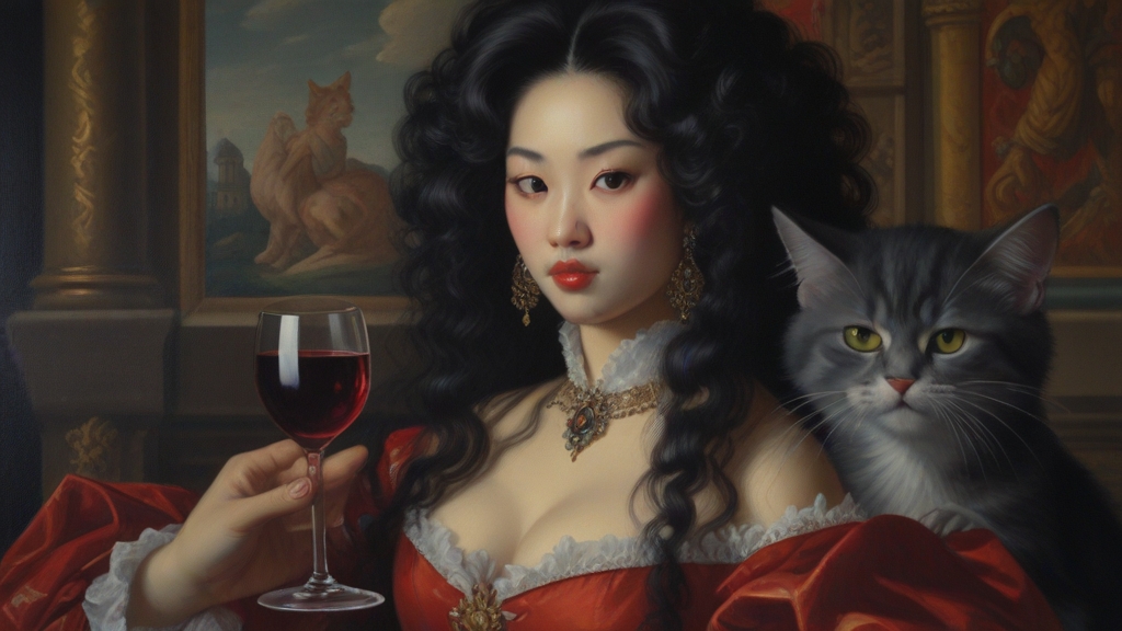 Default a Baroque label showing an attractive 28 year old bust 0