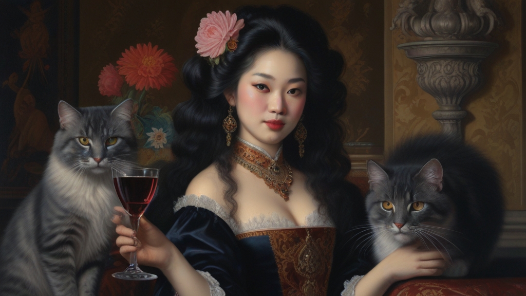 Default a Baroque label showing an attractive 28 year old bust 0(1)