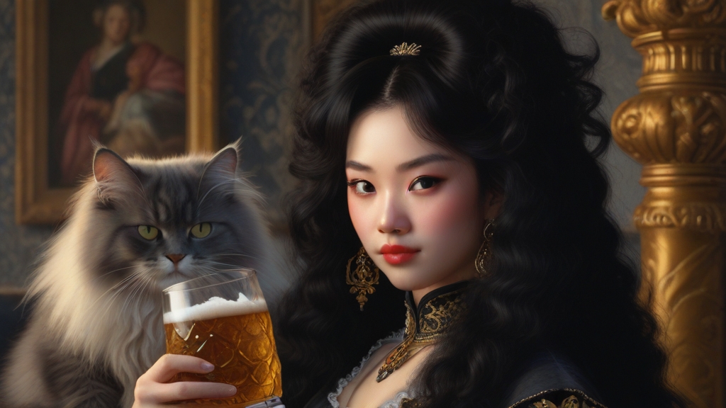 Default a Baroque label showing an attractive 28 year old bust 1(9)