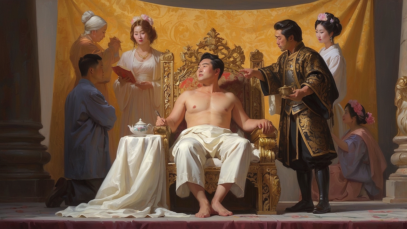 SDXL 10 Create a anatomicallyaccurate photo realistic Baroques 0(4)