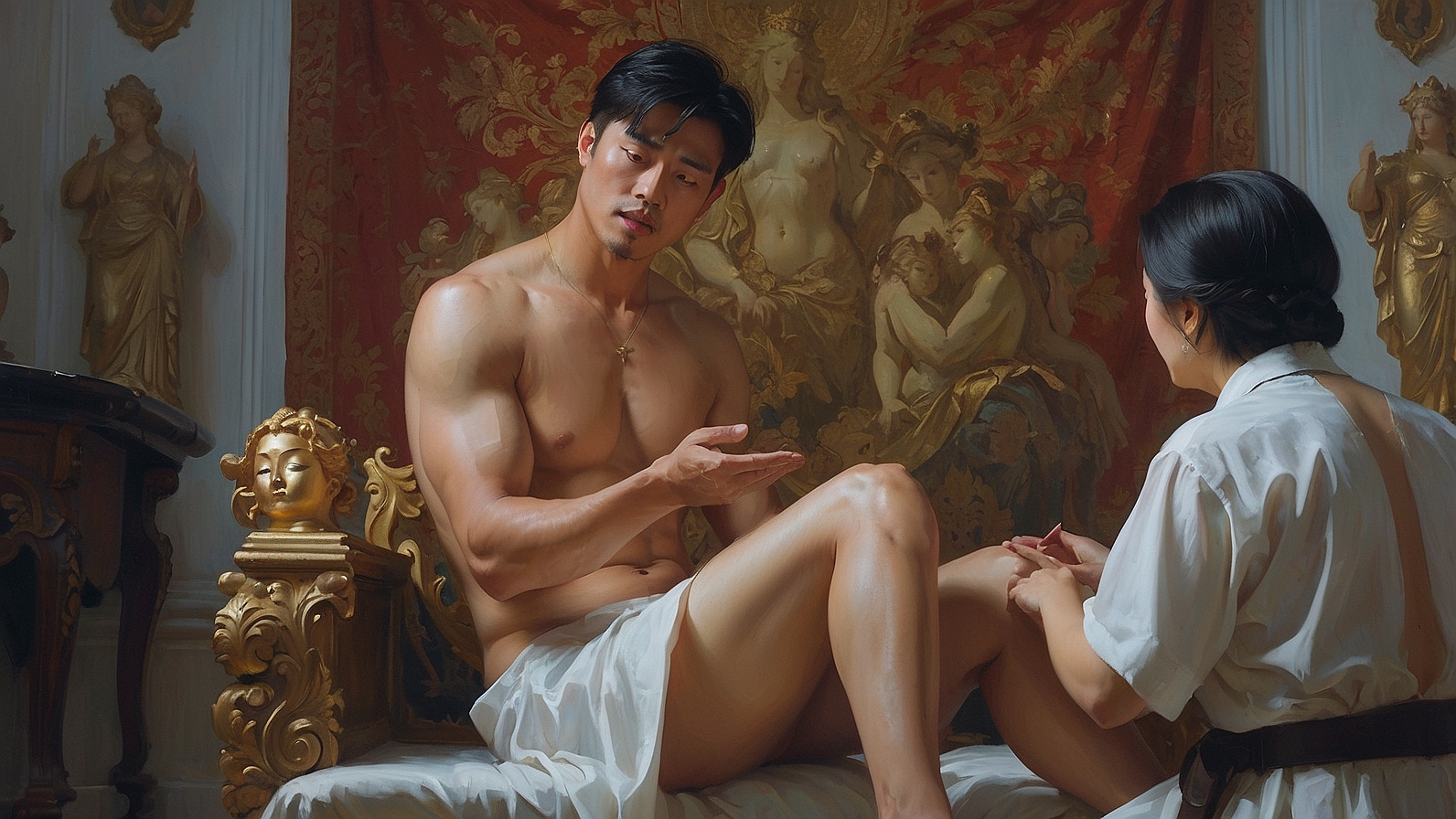 SDXL 10 Create a anatomicallyaccurate photo realistic Baroques 5